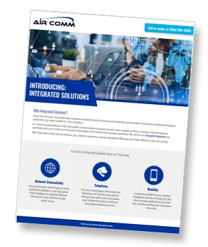 Air Comm Integrated Solutions brochure